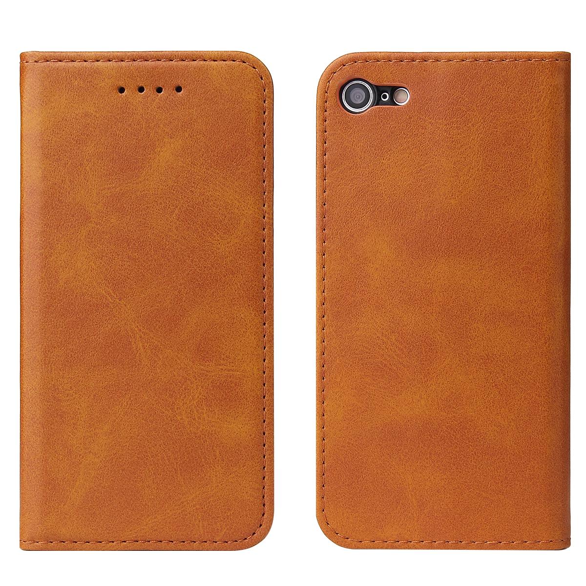 Для iPhone SE (2020)/СЕ (2022)/7/8 4,7 дюйма Кошелек с текстурой теленка Магнитный кожаный чехол-подставка для телефона Khaki
Для iPhone SE (2020)/СЕ (2022)/7/8 4,7 дюйма Кошелек с текстурой теленка Магнитный кожаный чехол-подставка для телефона Khaki