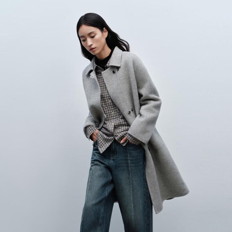 Elva Island Women s Classic Collar Double-Faced Wool Coat
Elva Island Women s Classic Collar Double-Faced Wool Coat
