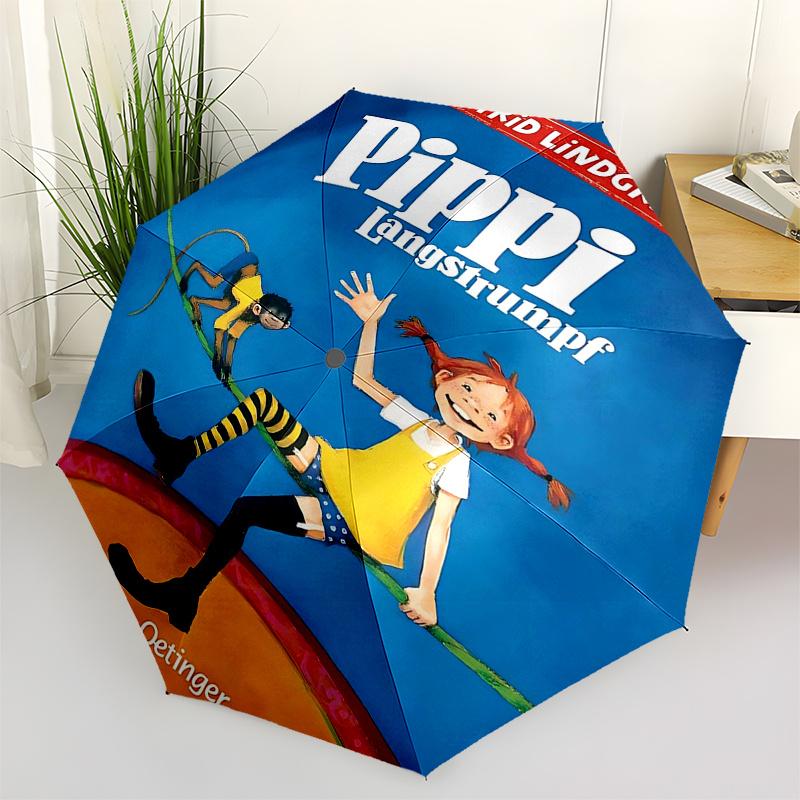 Pippi Longstocking Themed Travel Umbrella-8 Ribs Automatic Opening and Closing, Portable Folding Design, Compact and Stylish Umbrella Suitab
Pippi Longstocking Themed Travel Umbrella-8 Ribs Automatic Opening and Closing, Portable Folding Design, Compact and Stylish Umbrella Suitab
