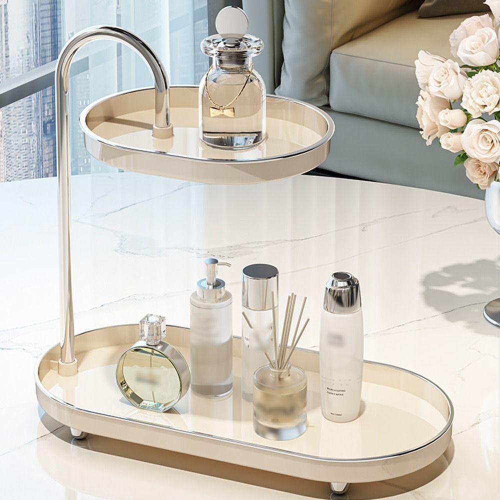 Space Saving 2 Tier Makeup Organizer Waterproof Corner Cosmetics Holder Rack Skincare чорний/срібний
Space Saving 2 Tier Makeup Organizer Waterproof Corner Cosmetics Holder Rack Skincare чорний/срібний