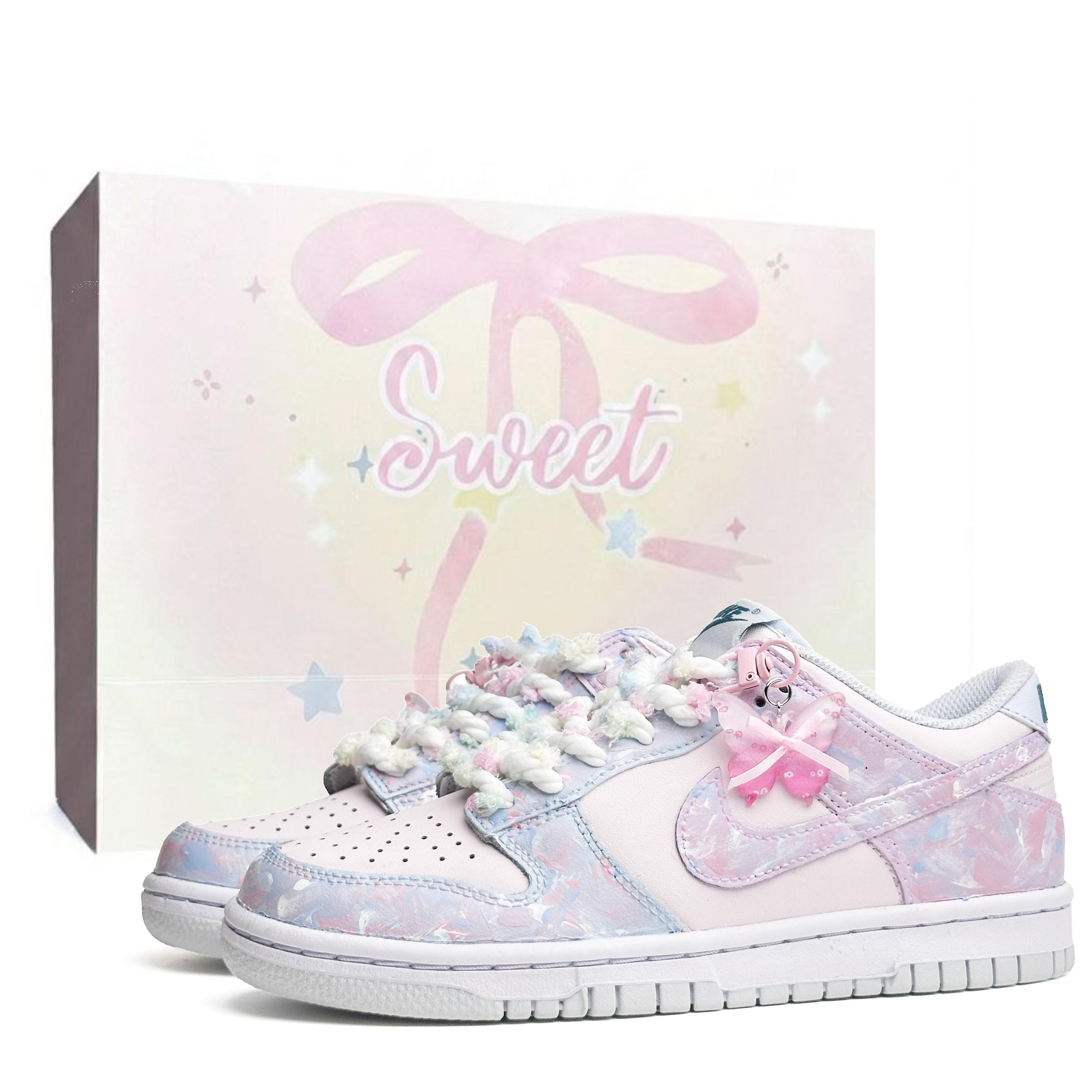 Nike Dunk Breathable Height Increasing Low top Skateboard Shoes Women s Pink Green fd1232-002(Team2218-BOX) 40
Nike Dunk Breathable Height Increasing Low top Skateboard Shoes Women s Pink Green fd1232-002(Team2218-BOX) 40