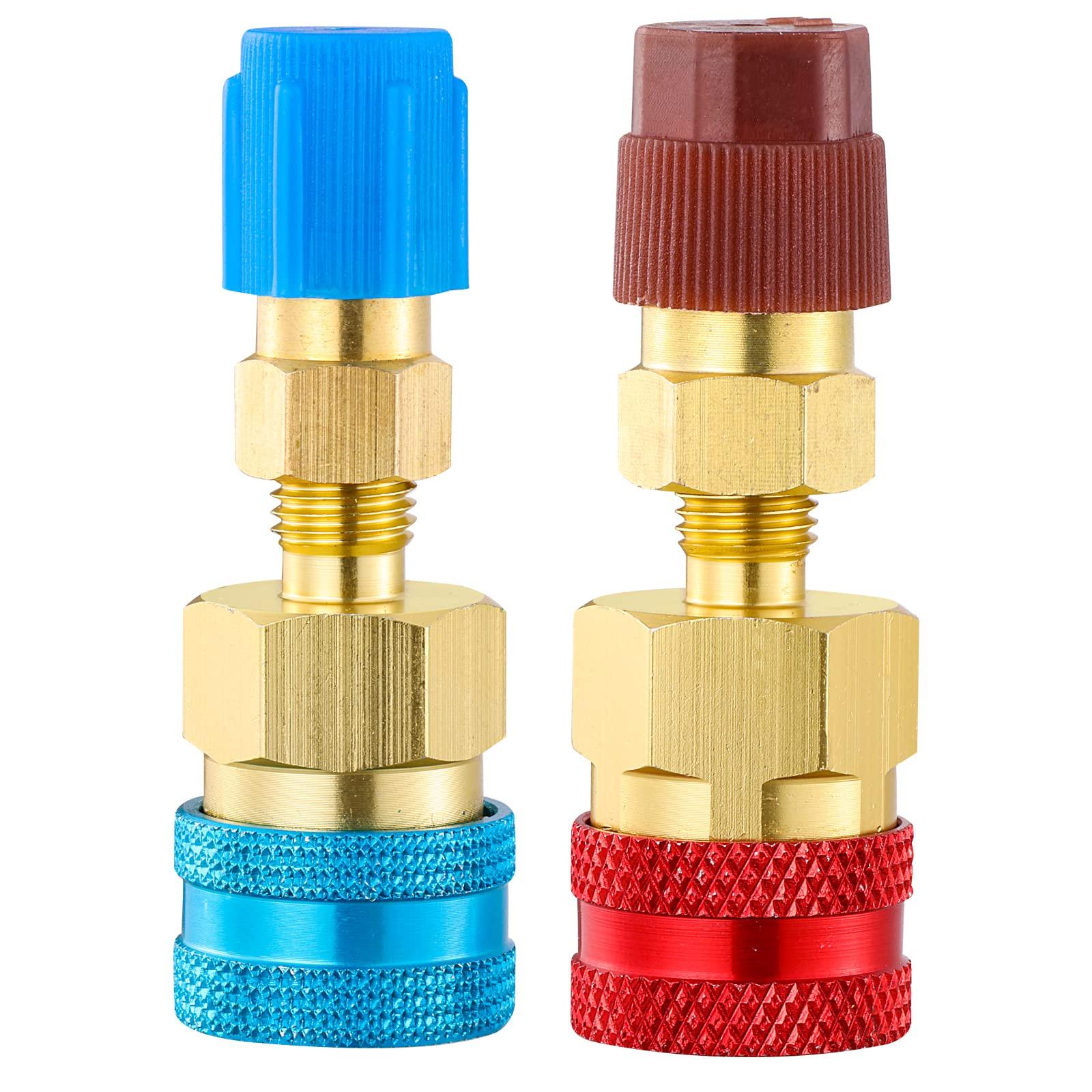 Комплект быстроразъемных муфт R1234yf Комплект быстроразъемных муфт R1234YF к R134A Адаптер быстроразъемной муфты Высокое/Низкое давление 14mm
Комплект быстроразъемных муфт R1234yf Комплект быстроразъемных муфт R1234YF к R134A Адаптер быстроразъемной муфты Высокое/Низкое давление 14mm