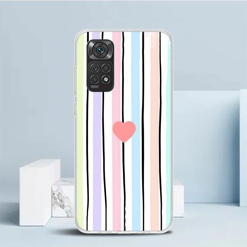 Rainbow Gradient Love Silicon Call Phone Case For Xiaomi Redmi Note 14 13 12 12S 11 Pro Plus 11S 10 10S 11T 11E 4G 5G Soft Cover Redmi Note 13 4G
Rainbow Gradient Love Silicon Call Phone Case For Xiaomi Redmi Note 14 13 12 12S 11 Pro Plus 11S 10 10S 11T 11E 4G 5G Soft Cover Redmi Note 13 4G