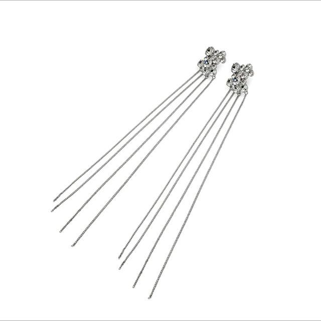 Серьги из серебра 925 пробы с искусственными стразами и длинными кисточками для свадебной вечеринки, модные ювелирные изделия для женщин (5 шт. бесплатной доставки) бронзовый
Серьги из серебра 925 пробы с искусственными стразами и длинными кисточками для свадебной вечеринки, модные ювелирные изделия для женщин (5 шт. бесплатной доставки) бронзовый