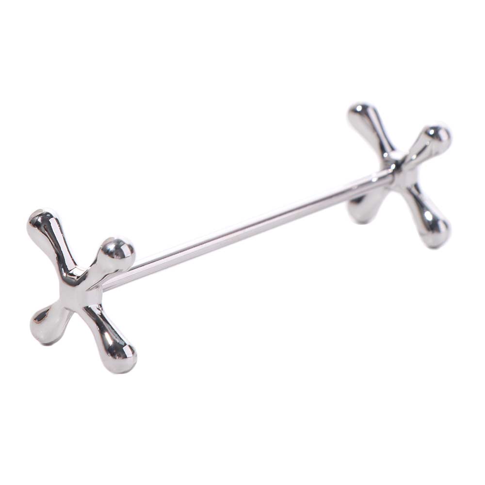 Household Barbell Shape Chopstick Pillow Stainless Steel Electroplate Spoon Holder Japanese-style Fork Stand Paintbrush срібний
Household Barbell Shape Chopstick Pillow Stainless Steel Electroplate Spoon Holder Japanese-style Fork Stand Paintbrush срібний