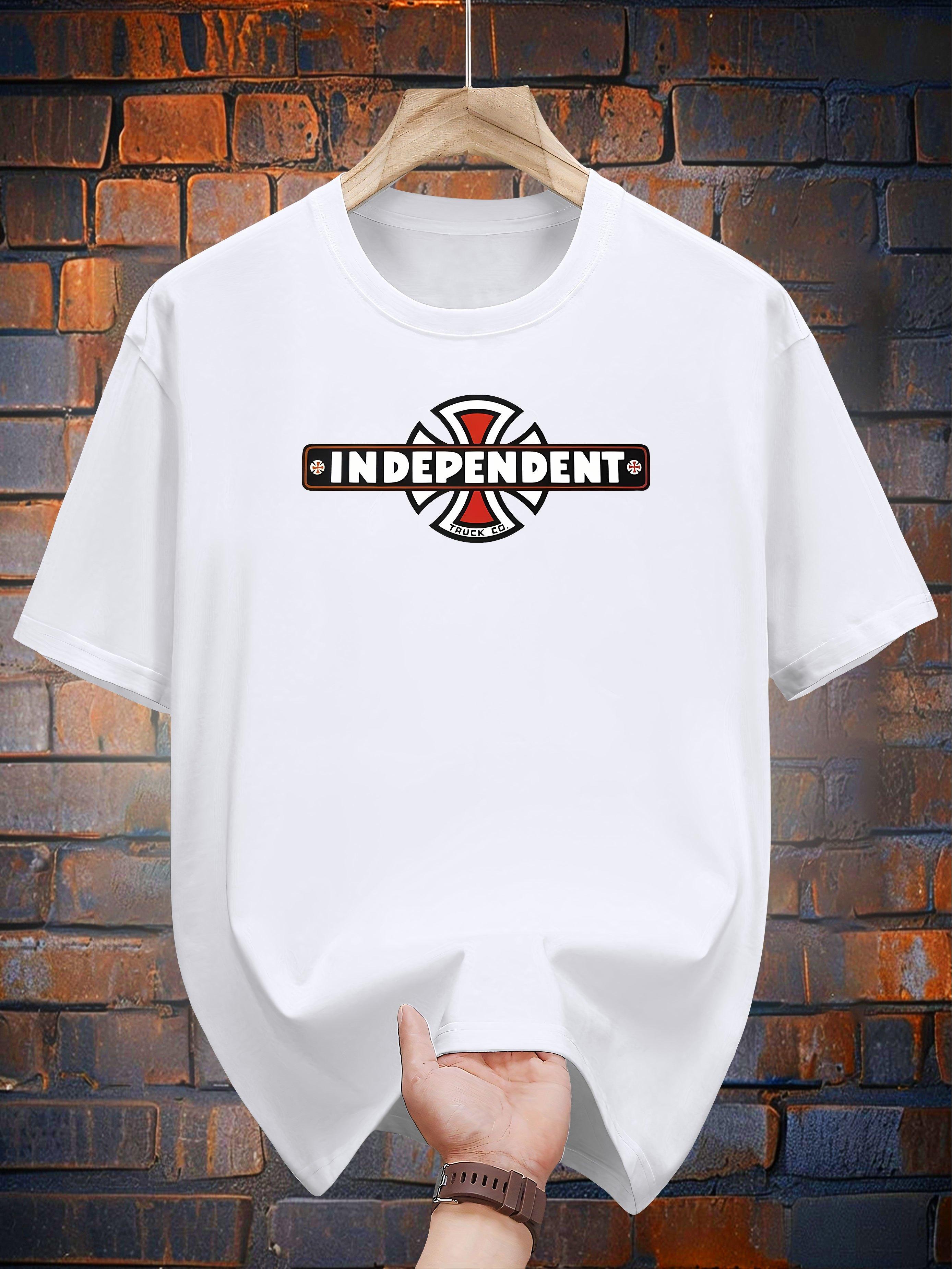 200g 100% Cotton Graphic Print Short Sleeve T-shirt - Independence Design with Stars & Stripes XL
200g 100% Cotton Graphic Print Short Sleeve T-shirt - Independence Design with Stars & Stripes XL