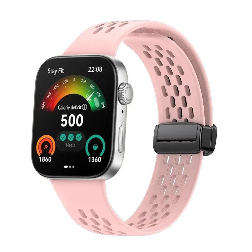Sport Strap compatible for Huawei Watch Fit 4 Fit 3 Soft Silicone Band Magnetic Buckle Watchband for Huawei Watch Fit 4 Pro Fit 4 Pro
Sport Strap compatible for Huawei Watch Fit 4 Fit 3 Soft Silicone Band Magnetic Buckle Watchband for Huawei Watch Fit 4 Pro Fit 4 Pro