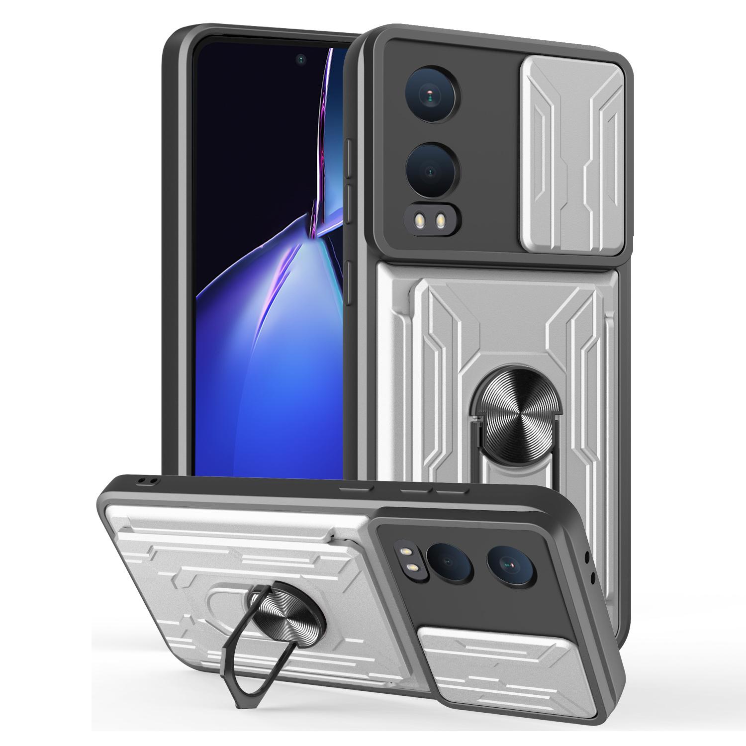 For OnePlus Nord CE4 Lite 5G Case PC + TPU Kickstand Phone Back Cover with Camera Slider G
For OnePlus Nord CE4 Lite 5G Case PC + TPU Kickstand Phone Back Cover with Camera Slider G