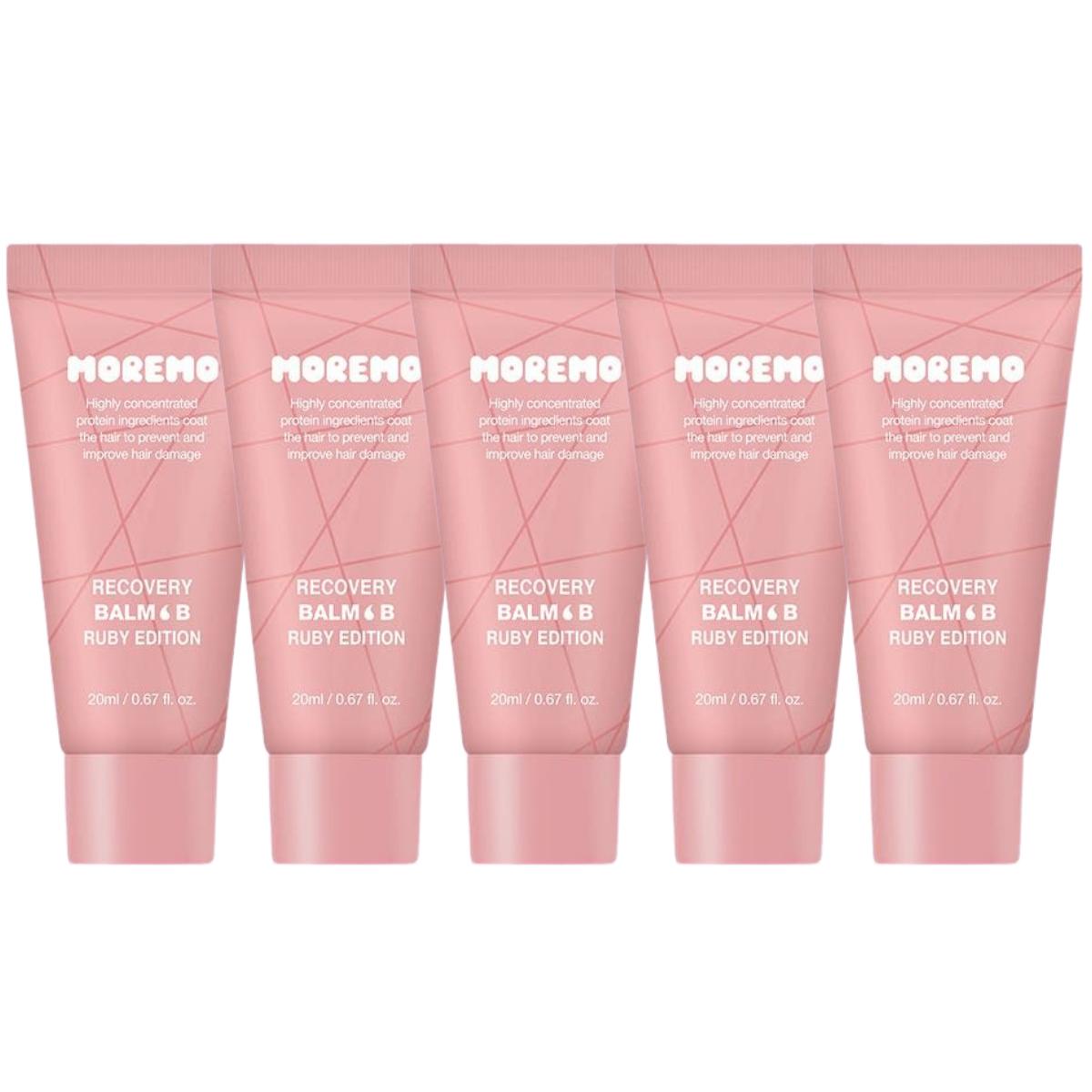 Moremo Recovery Balm B Ruby Edition Miniature 20ml x 5pcs
Moremo Recovery Balm B Ruby Edition Miniature 20ml x 5pcs