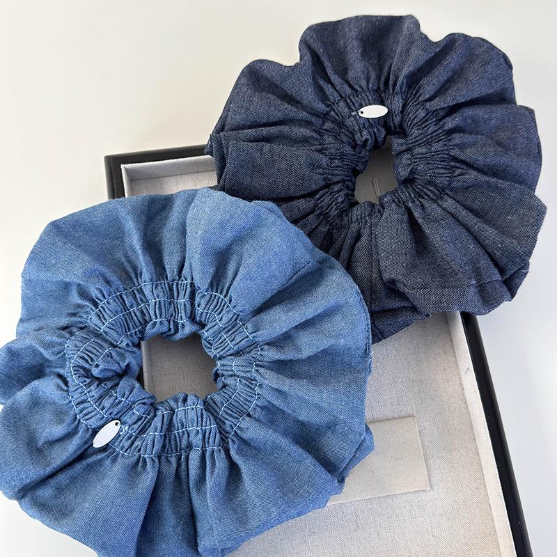 1PC Exquisite Korean Style Ribbon Scrunchies Cloth Headband Large Denim Scrunchies Oversize Hair Rope Exaggerated Hair Ties Girl
1PC Exquisite Korean Style Ribbon Scrunchies Cloth Headband Large Denim Scrunchies Oversize Hair Rope Exaggerated Hair Ties Girl