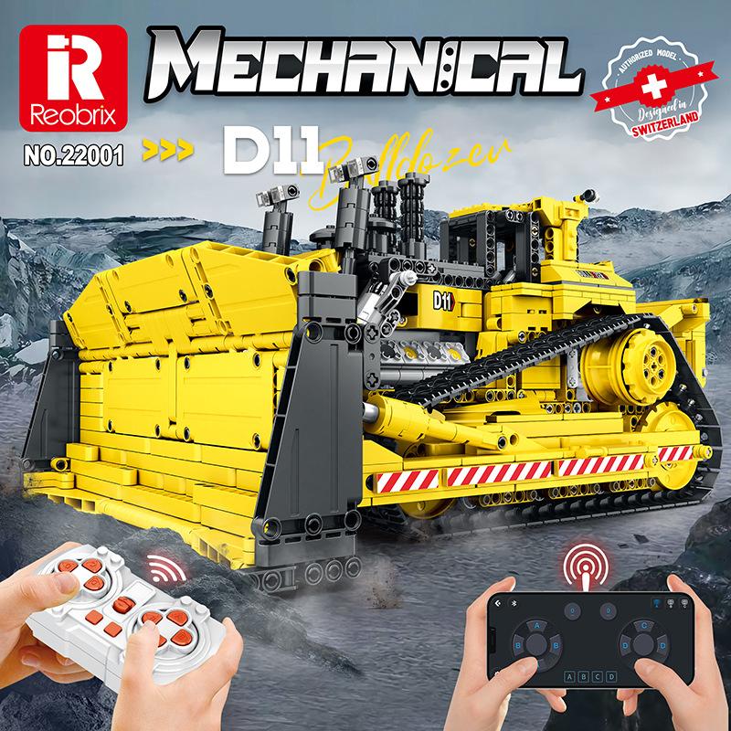 22001 Механический бульдозер D11, модель электрического экскаватора, строительные блоки, развивающая игрушка, подарок на день рождения
22001 Механический бульдозер D11, модель электрического экскаватора, строительные блоки, развивающая игрушка, подарок на день рождения