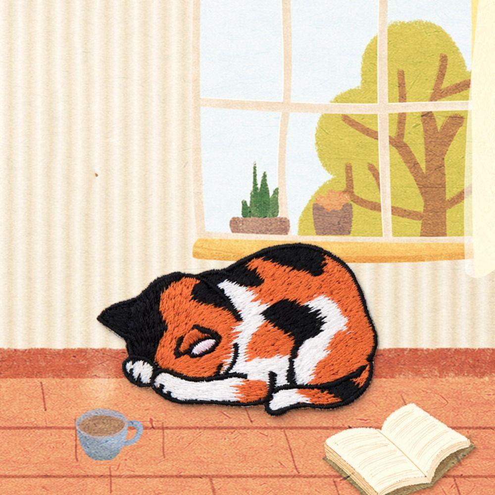 5PCS Cartoon Clothes Appliques Embroideried Clothes Sticker Apparel Sleeping Cat Patches Sewing Style F
5PCS Cartoon Clothes Appliques Embroideried Clothes Sticker Apparel Sleeping Cat Patches Sewing Style F