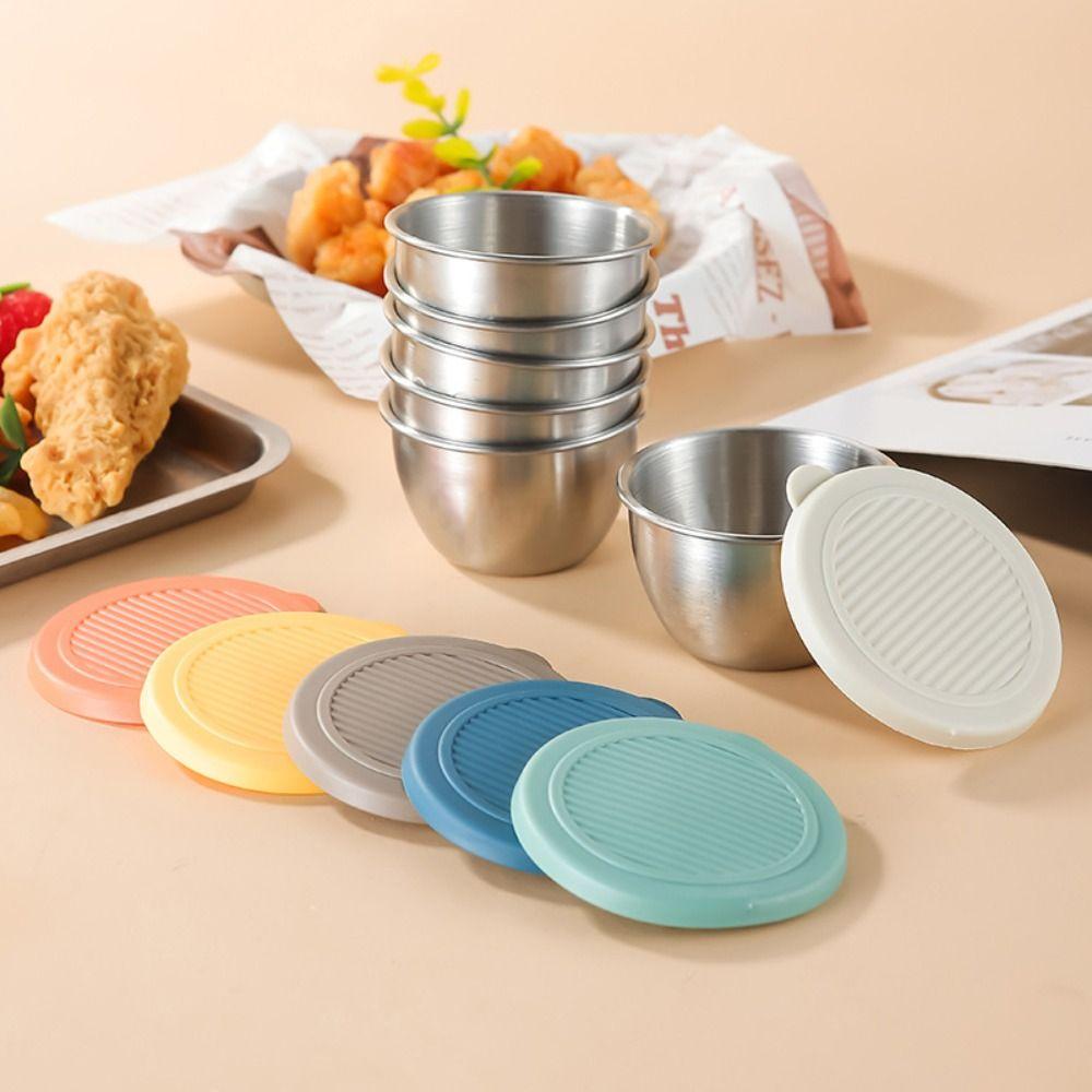 Stainless Steel Sauce Cup Bear Condiment Containers Portable Seasoning Box Kitchen жовтий
Stainless Steel Sauce Cup Bear Condiment Containers Portable Seasoning Box Kitchen жовтий