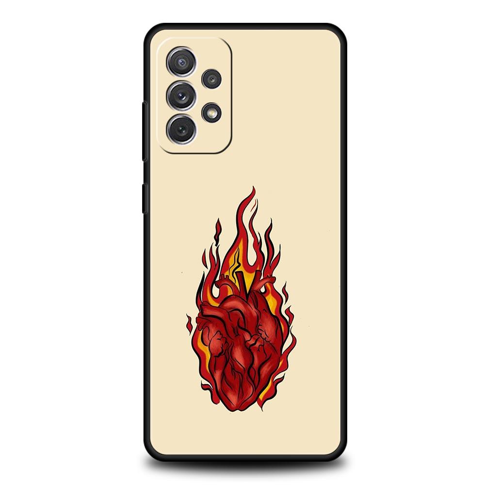 Phone Case For Samsung Galaxy A17 A15 A13 A51 A71 A41 A31 A21S A07 A03S A05 A35 A55 A23 A25 A33 A53 A73 5G Cover Flame Pattern Galaxy A51
Phone Case For Samsung Galaxy A17 A15 A13 A51 A71 A41 A31 A21S A07 A03S A05 A35 A55 A23 A25 A33 A53 A73 5G Cover Flame Pattern Galaxy A51