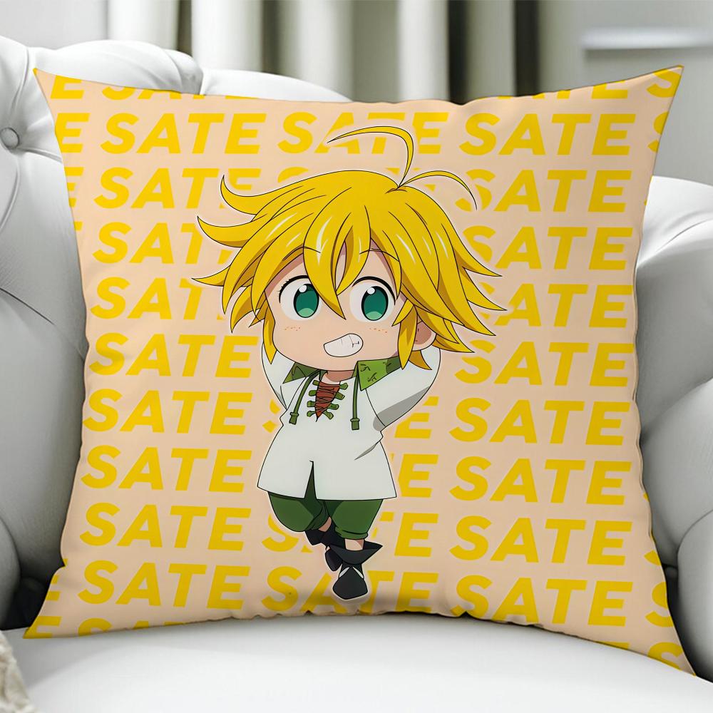 Anime The SSeven DDeadly Sins Meliodas cushion cover Birthday Anniversary Gifts Double Sided Printed Zipper Cushion Cover 30x30cm
Anime The SSeven DDeadly Sins Meliodas cushion cover Birthday Anniversary Gifts Double Sided Printed Zipper Cushion Cover 30x30cm