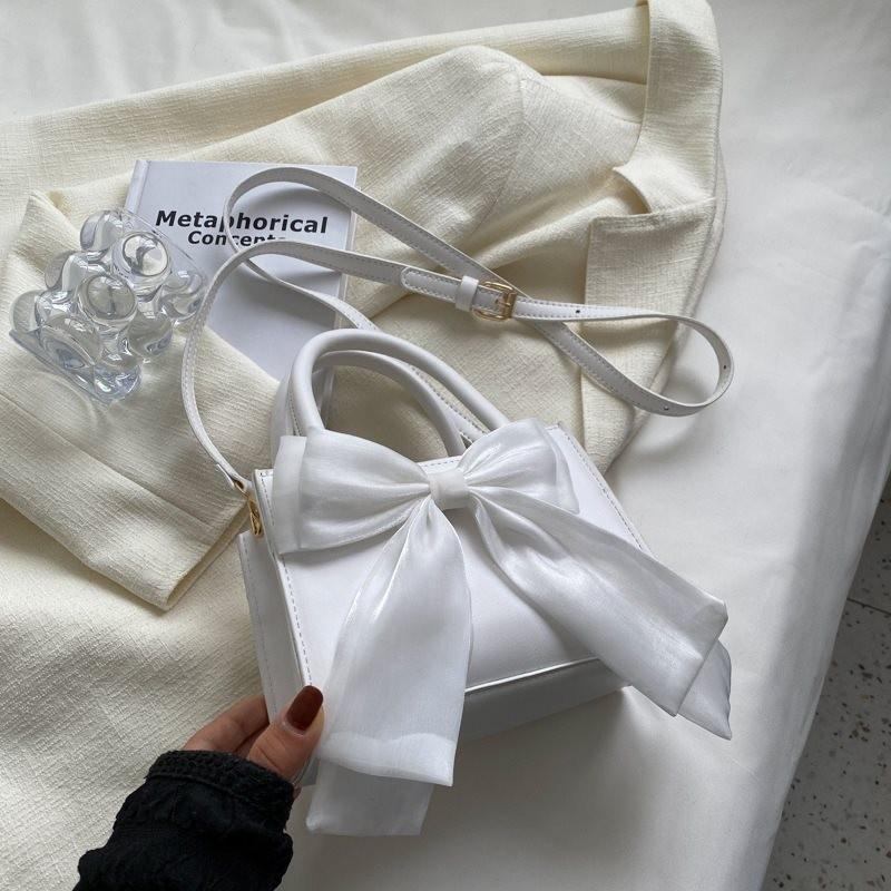 Chic And Stylish Bowknot Handheld Bag For Women In Fresh Colors Perfect For Daily Use White
Chic And Stylish Bowknot Handheld Bag For Women In Fresh Colors Perfect For Daily Use White