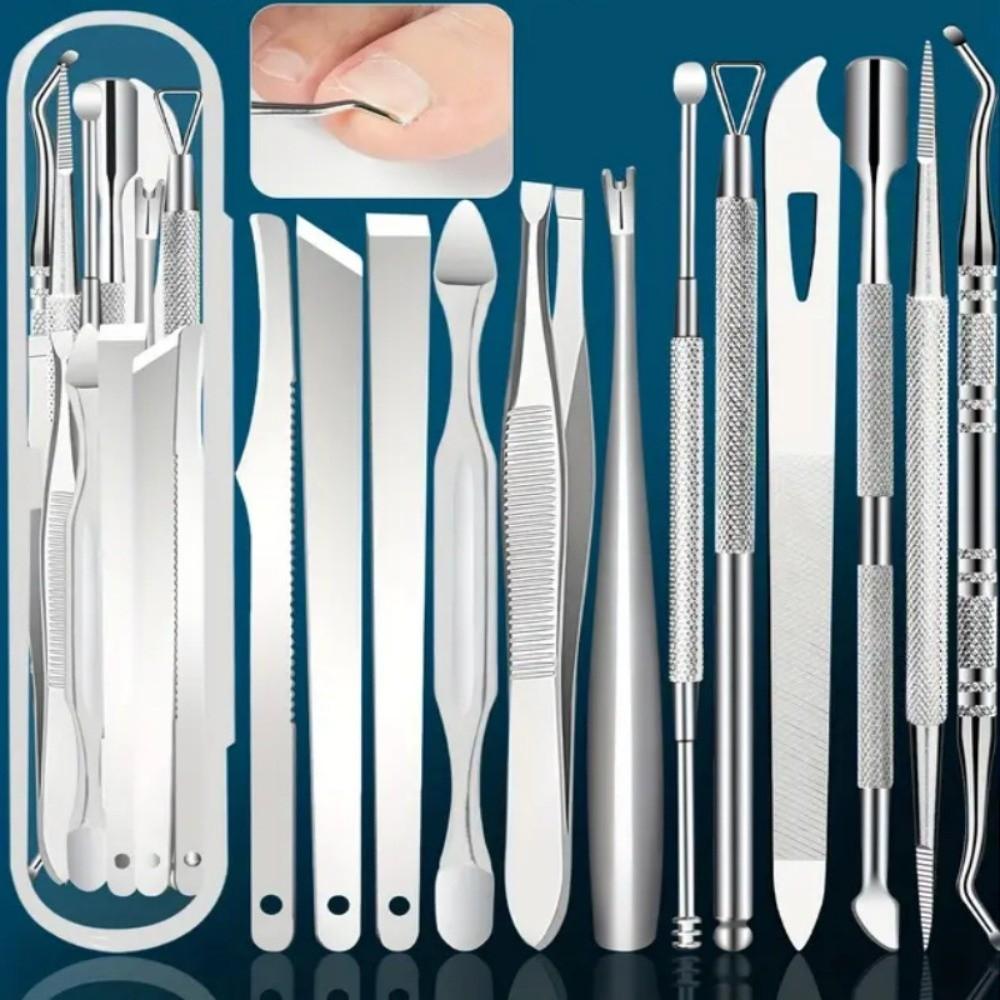 Набір для догляду за нігтями для гладкого видалення Багатофункціональні інструменти для видалення кутикули Інструменти для педикюру Гладка шкіра 12Pcs
Набір для догляду за нігтями для гладкого видалення Багатофункціональні інструменти для видалення кутикули Інструменти для педикюру Гладка шкіра 12Pcs