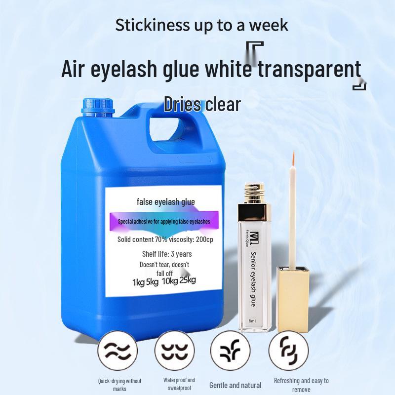 Waterproof Quick-Dry Long-Lasting Self-Adhesive Eyelash Glue with Anti-Freeze Properties 1KG
Waterproof Quick-Dry Long-Lasting Self-Adhesive Eyelash Glue with Anti-Freeze Properties 1KG