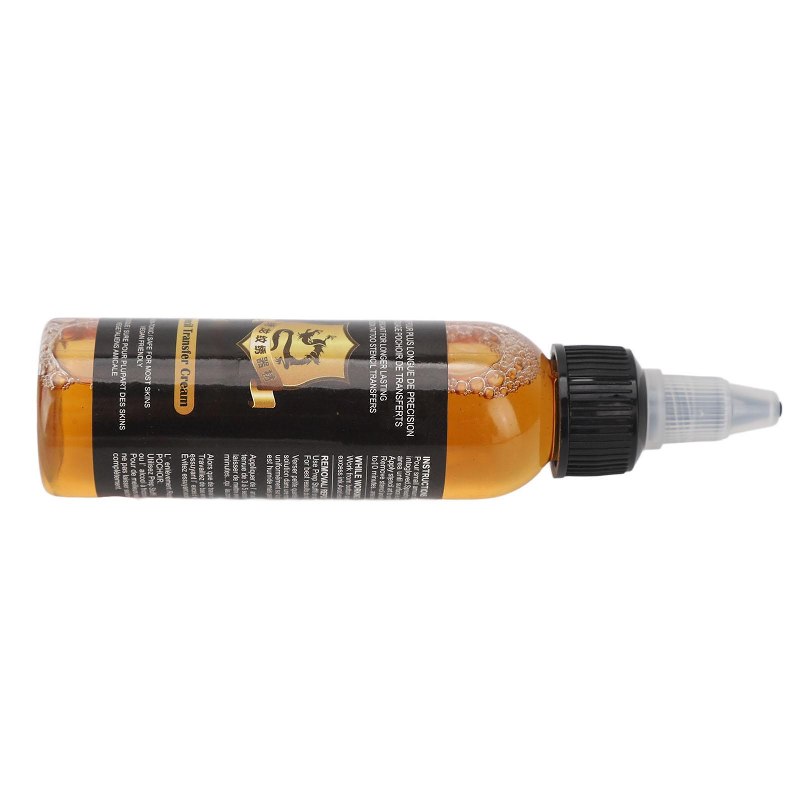 60ml Tattoo Transfer Oil Safe Mild Special Bottle Nozzle Design Tattoo Transfer Cream for Home Tattoo Salon
60ml Tattoo Transfer Oil Safe Mild Special Bottle Nozzle Design Tattoo Transfer Cream for Home Tattoo Salon