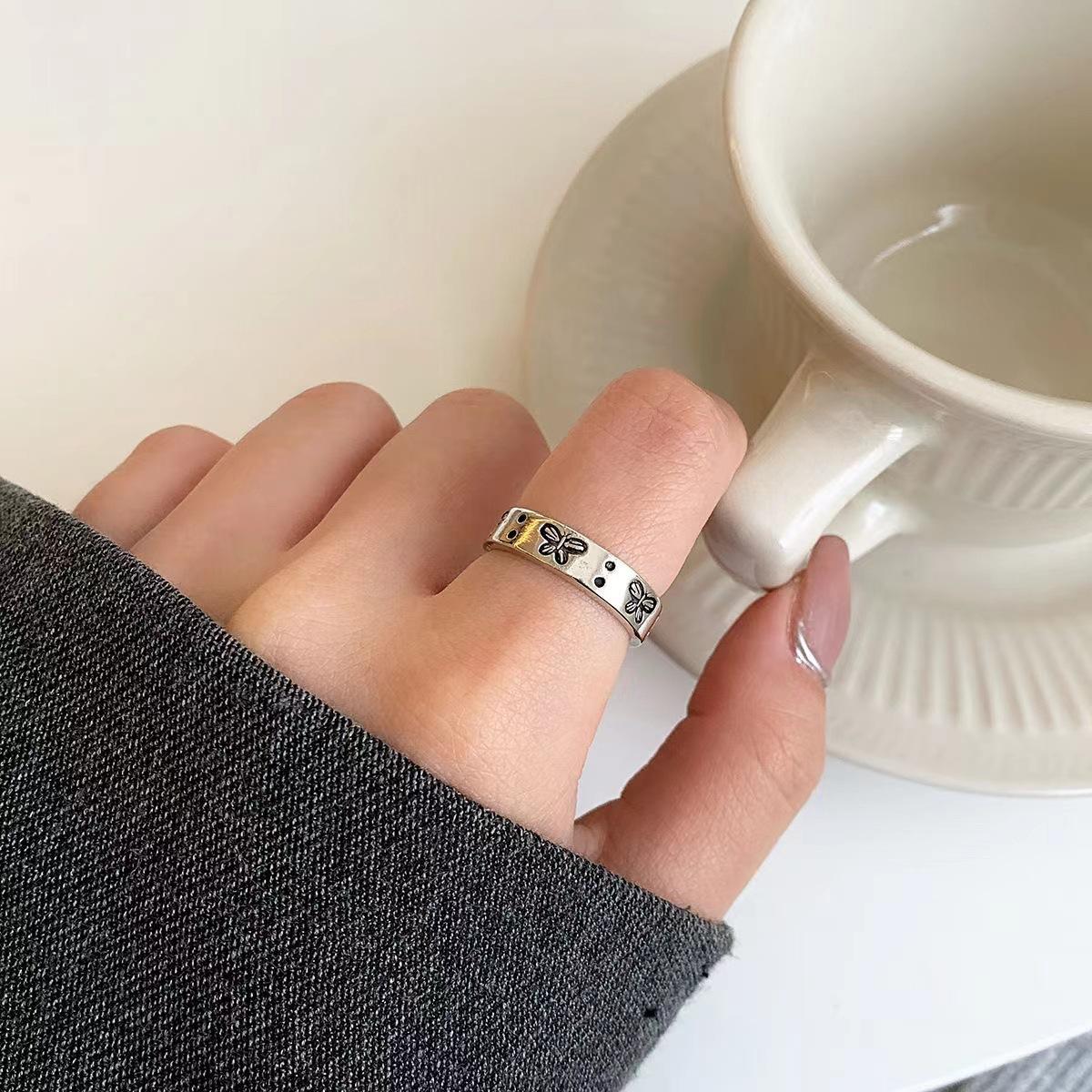 Trendy fine, butterfly ring women s fashion personality retro ins ring opening adjustable Default
Trendy fine, butterfly ring women s fashion personality retro ins ring opening adjustable Default