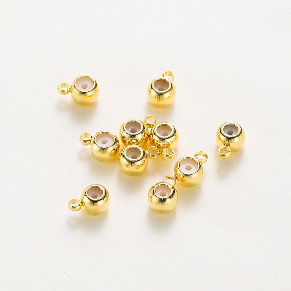 18K Gold-Filled Copper Glue Beads & 14K Abacus Adjustable Beads for Jewelry 3mm (1mm Hole) 10 pcs/2.5g per pack
18K Gold-Filled Copper Glue Beads & 14K Abacus Adjustable Beads for Jewelry 3mm (1mm Hole) 10 pcs/2.5g per pack