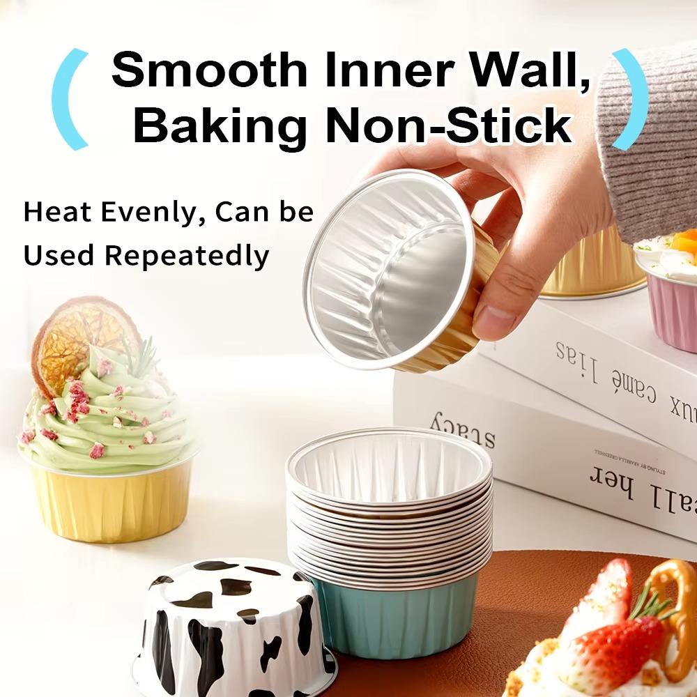 10pcs Small Baking Pudding Cake Mold Reusable Tray Tinfoil Cups New Tinfoil Box lid
10pcs Small Baking Pudding Cake Mold Reusable Tray Tinfoil Cups New Tinfoil Box lid