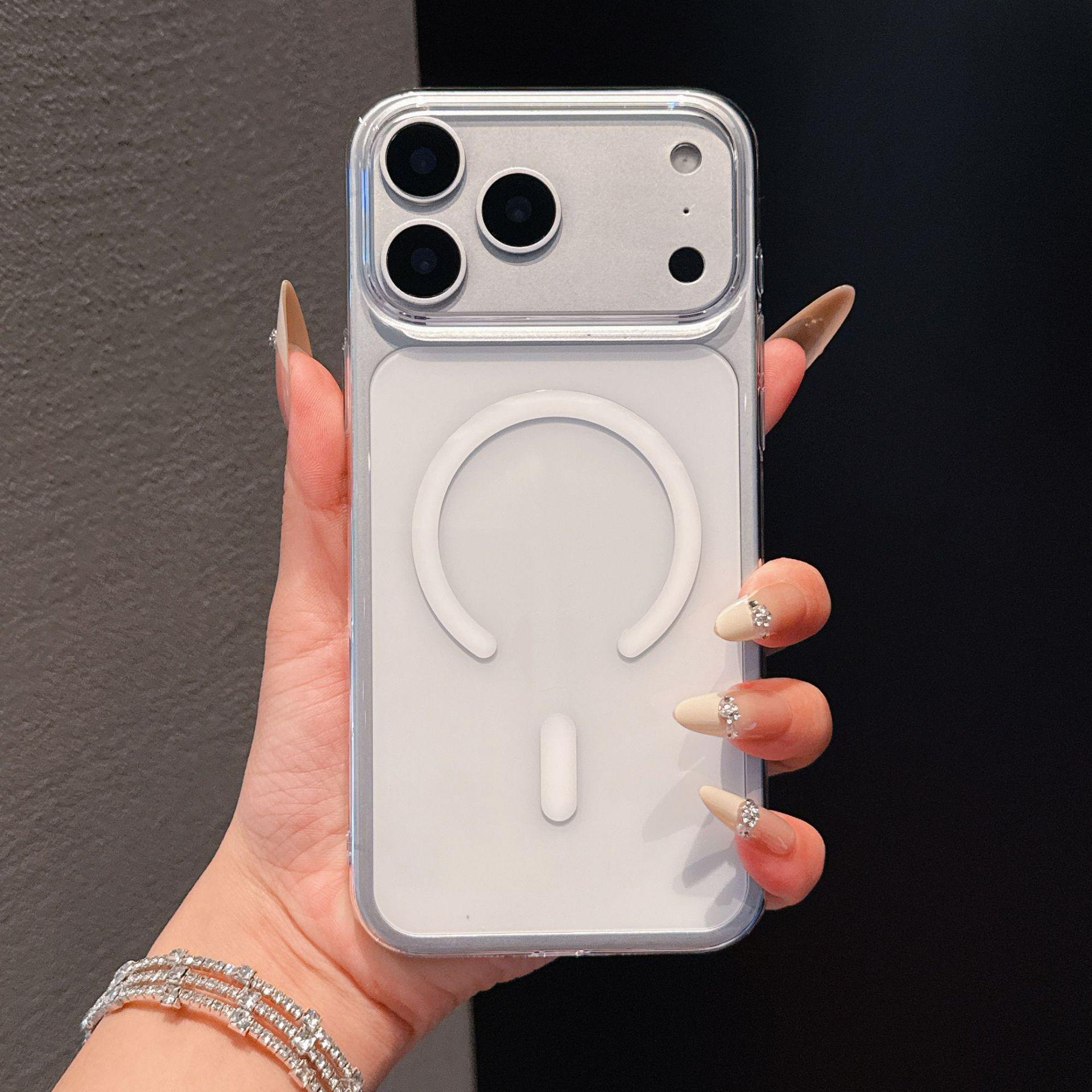 Magnetic Transparent Case for iPhone 17 Pro Max - Full Coverage, Large Hole Design iPhone 12 Pro
Magnetic Transparent Case for iPhone 17 Pro Max - Full Coverage, Large Hole Design iPhone 12 Pro