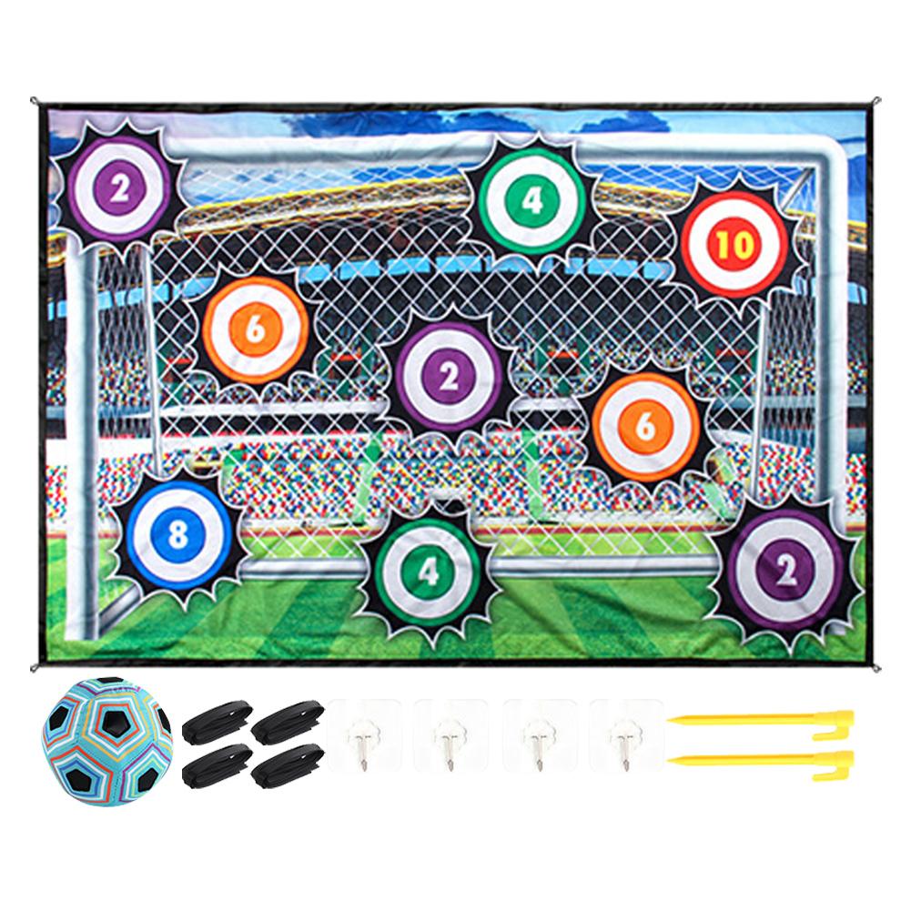Soccer Target Game Mat with Soft Ball Kids Football Training Toy Indoor Outdoor Game Gift 1.5*1m
Soccer Target Game Mat with Soft Ball Kids Football Training Toy Indoor Outdoor Game Gift 1.5*1m