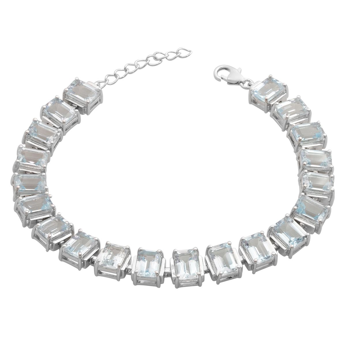 Срібний браслет з натуральним топазом 24.425ct, вага виробу 17,66 гр (2190929) 17-20cm небо синє світло кольору
Срібний браслет з натуральним топазом 24.425ct, вага виробу 17,66 гр (2190929) 17-20cm небо синє світло кольору