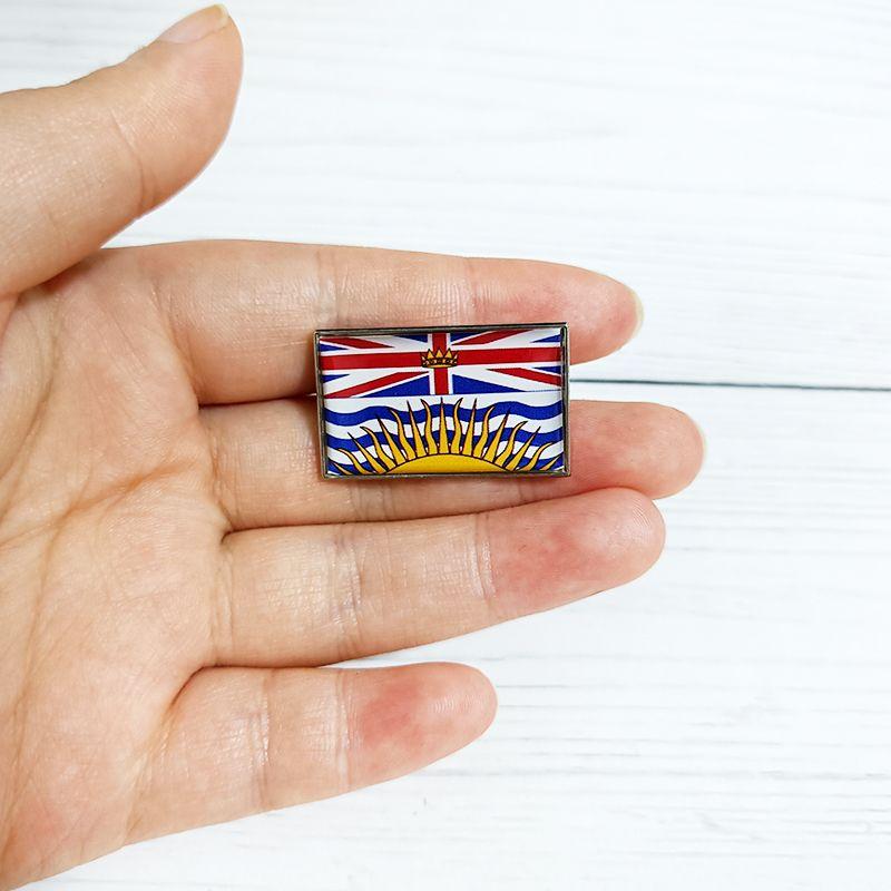 Медаль Британского флага Брошь с флагом Британской Колумбии British Columbia Flag Brooch
Медаль Британского флага Брошь с флагом Британской Колумбии British Columbia Flag Brooch