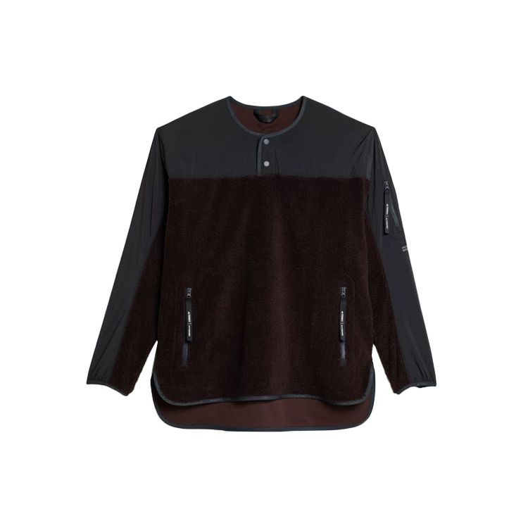Adidas X And Wander Collaboration Terrex Xploric Midlayer Top Color Block Letter Print Loose Plush Jacket Men tops Shadow-Brown HZ0674 XL
Adidas X And Wander Collaboration Terrex Xploric Midlayer Top Color Block Letter Print Loose Plush Jacket Men tops Shadow-Brown HZ0674 XL