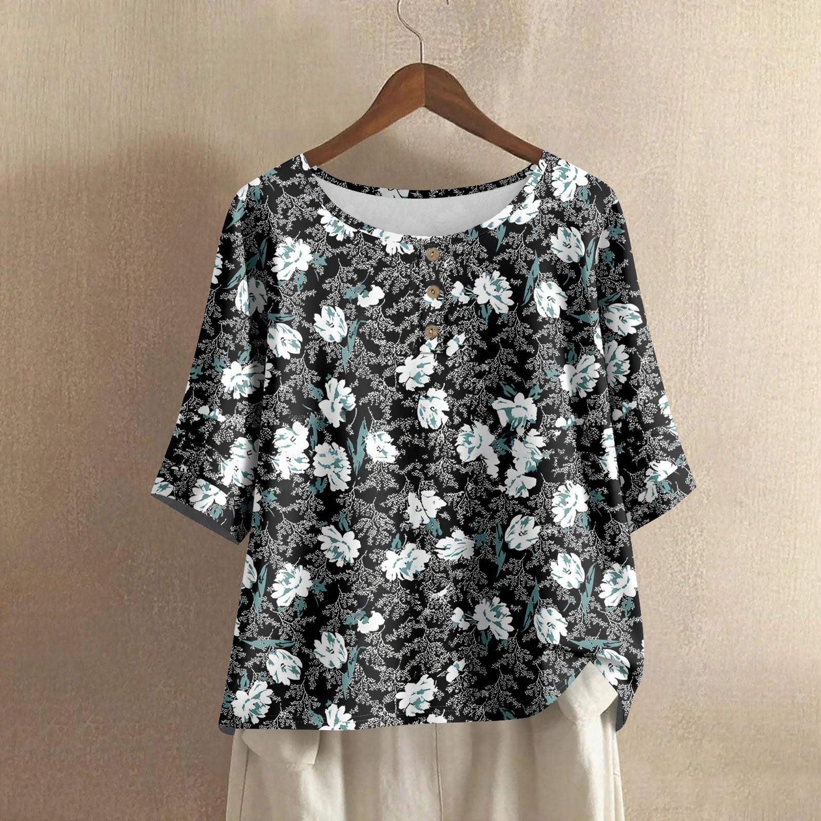 Women s Fashion Casual Regular Elegant Tops Button Tops L
Women s Fashion Casual Regular Elegant Tops Button Tops L