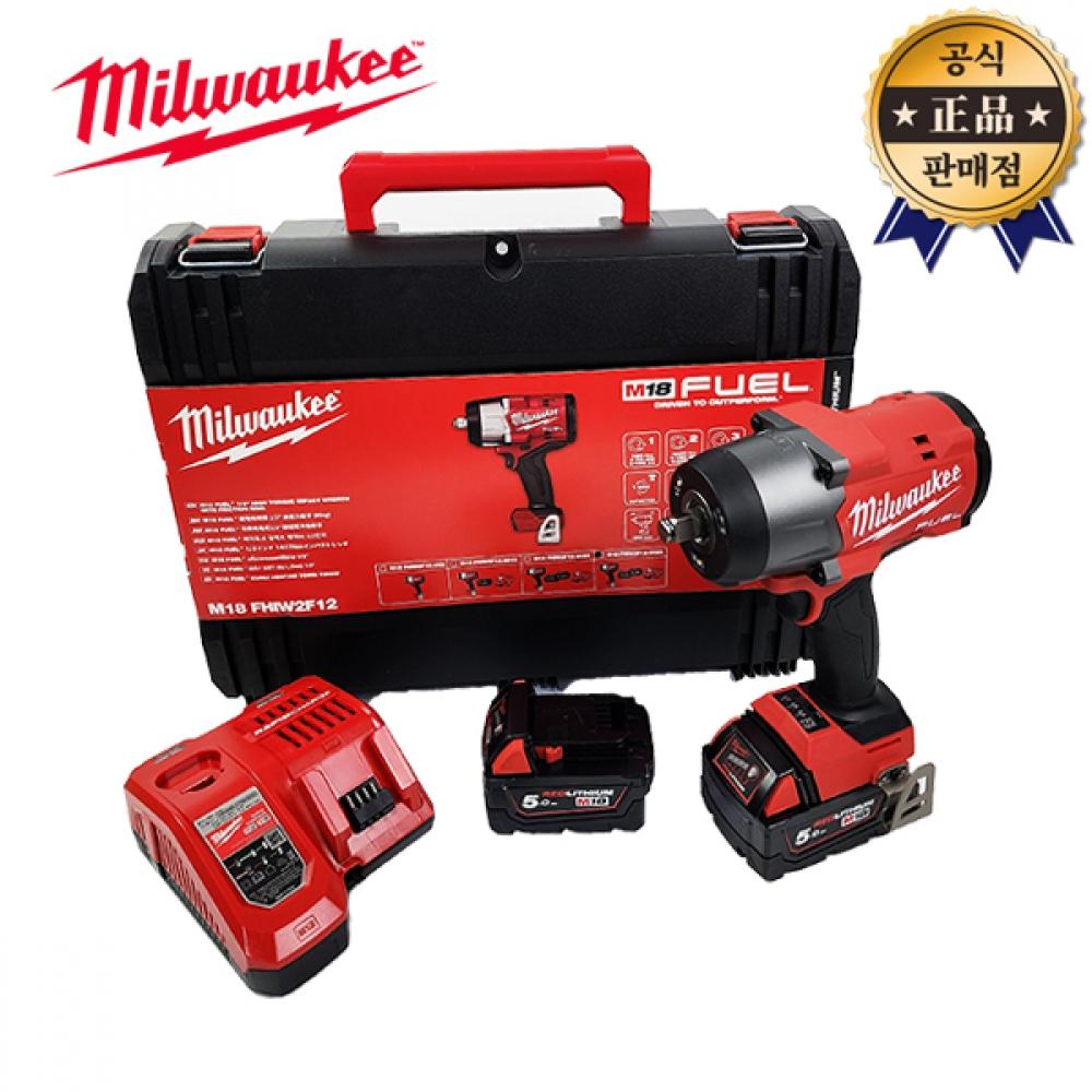Аккумуляторный ударный гайковерт Milwaukee с высоким крутящим моментом M18 FHIW2F12 502X 5,0 Ач, 2 аккумулятора, 1 2 дюйма, 18 В
Аккумуляторный ударный гайковерт Milwaukee с высоким крутящим моментом M18 FHIW2F12 502X 5,0 Ач, 2 аккумулятора, 1 2 дюйма, 18 В