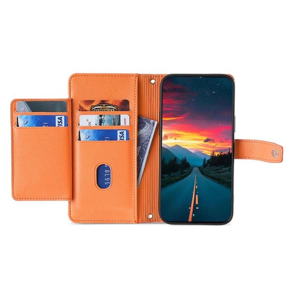For Samsung Galaxy S25 Ultra Leather Case Zipper Pocket Wallet Phone Cover with 2 Straps Grey
For Samsung Galaxy S25 Ultra Leather Case Zipper Pocket Wallet Phone Cover with 2 Straps Grey