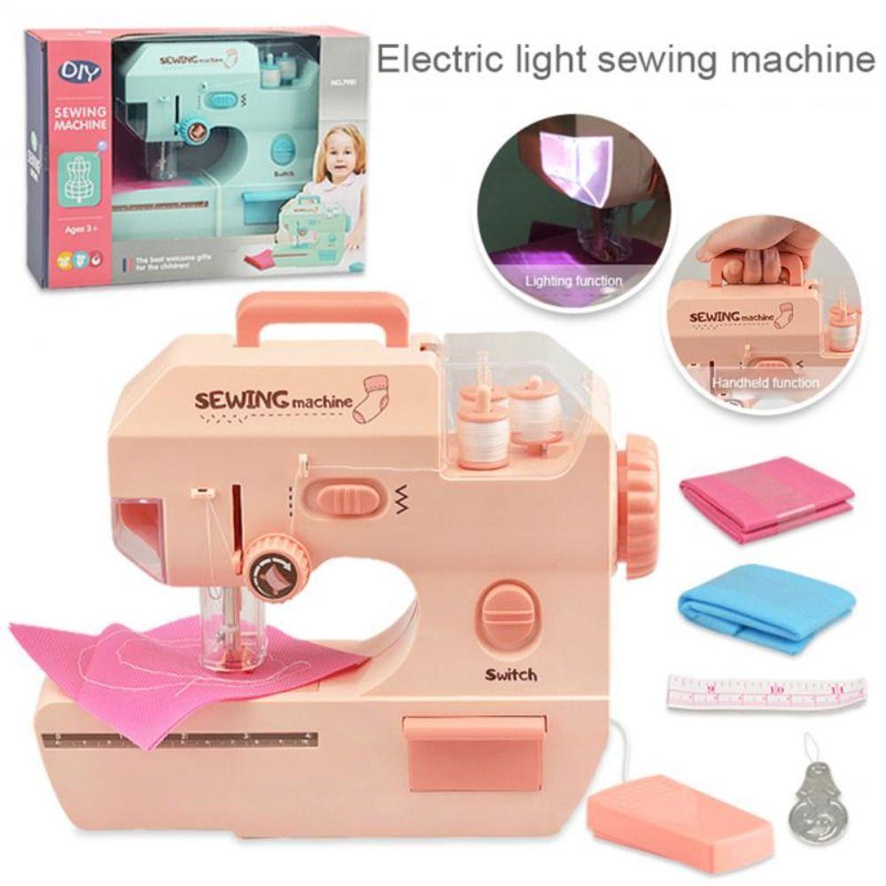Portable DIY Lighting Sewing Machine Knitting Machine Miniature Furniture Design Clothing Toy Green S
Portable DIY Lighting Sewing Machine Knitting Machine Miniature Furniture Design Clothing Toy Green S