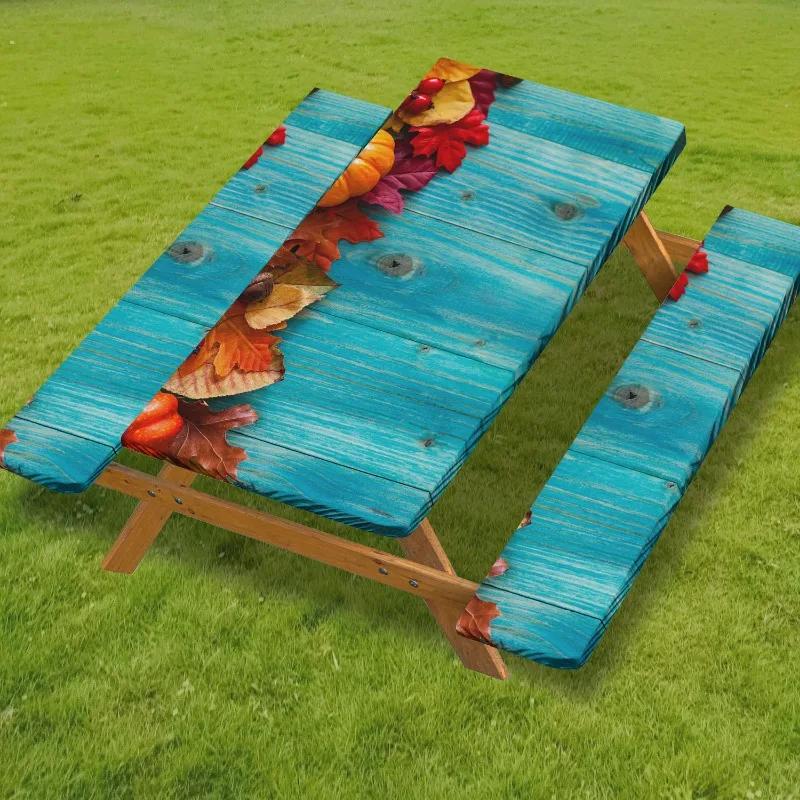 Windproof Elastic Camping Picnic Table & Bench Cover Set Tablecloth for Outdoor Rectangle Tablecloths Fit for 4FT/6FT/8FT Table 4FT-76x122cm
Windproof Elastic Camping Picnic Table & Bench Cover Set Tablecloth for Outdoor Rectangle Tablecloths Fit for 4FT/6FT/8FT Table 4FT-76x122cm
