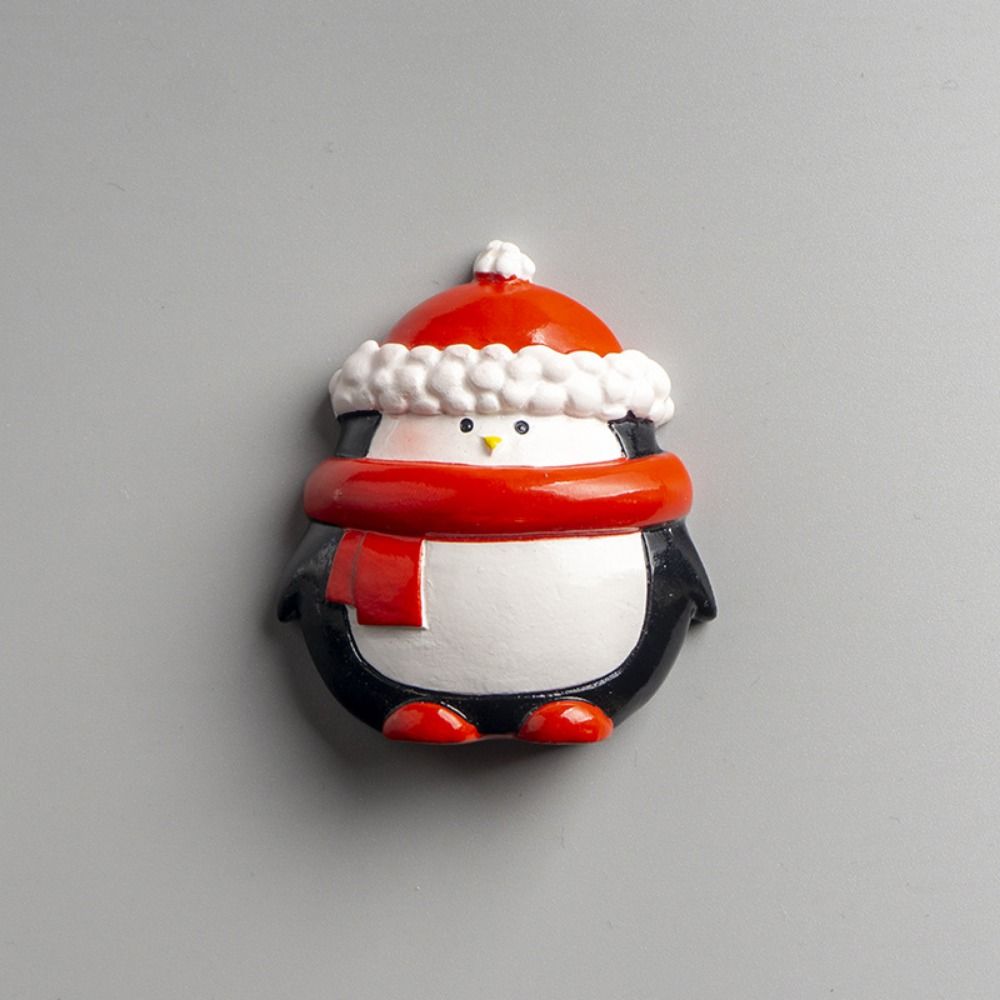 Hand-painted Snowman Magnetic Stickers Cute Christmas Penguin Fridge Magnets Kitchen Style 2
Hand-painted Snowman Magnetic Stickers Cute Christmas Penguin Fridge Magnets Kitchen Style 2