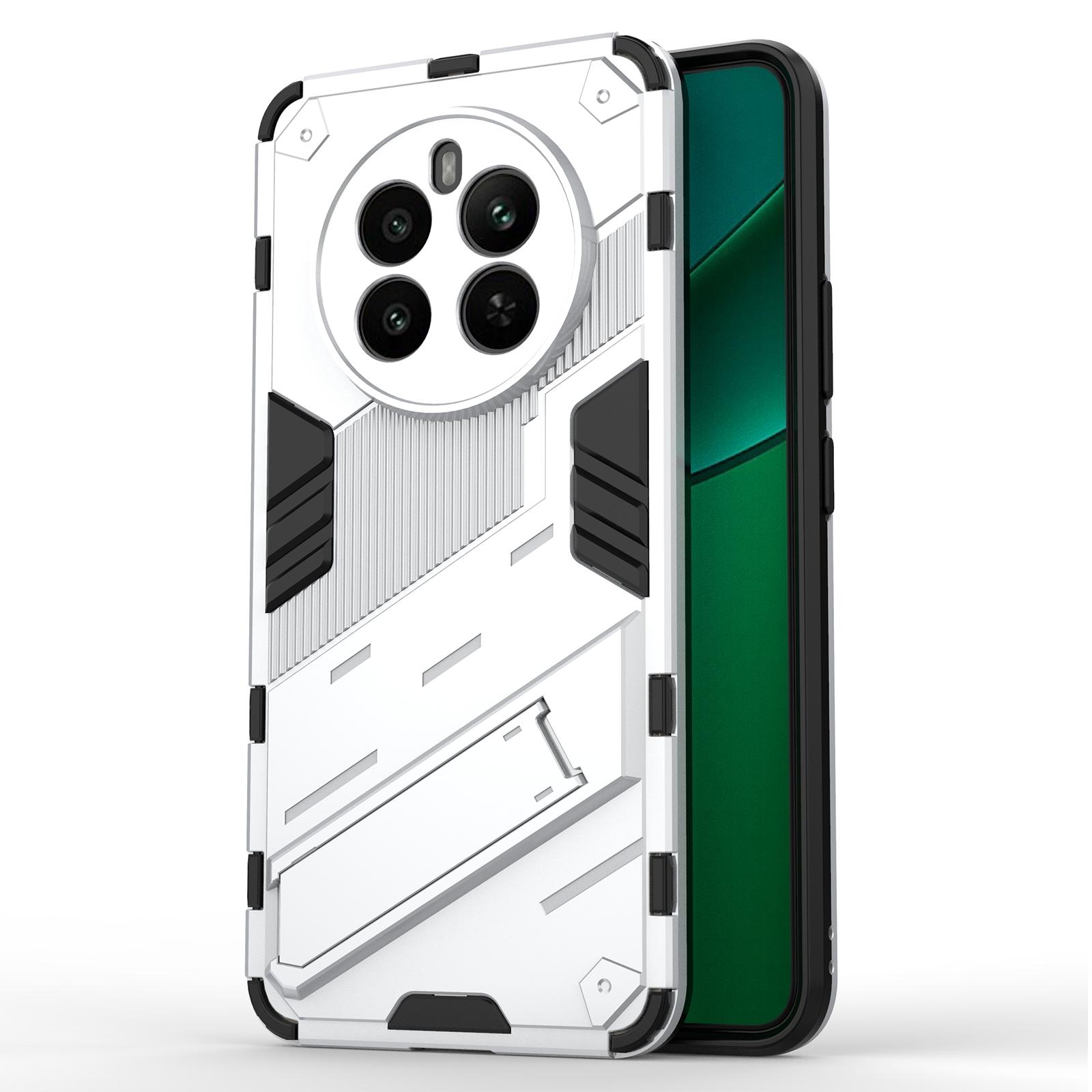 For Realme 12 4G/12+ 5G Case Kickstand PC+TPU Protective Tough Phone Cover White
For Realme 12 4G/12+ 5G Case Kickstand PC+TPU Protective Tough Phone Cover White