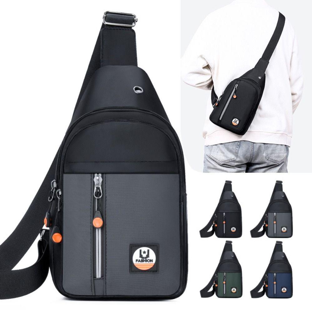 Oxford Cloth Men s Chest Bag Multipocket Sports Walking Bag Casual Outdoor Waist Bag Travel чорний
Oxford Cloth Men s Chest Bag Multipocket Sports Walking Bag Casual Outdoor Waist Bag Travel чорний