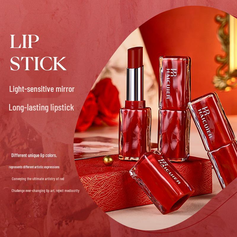 Haitciel Light-Sensing Long-Lasting Lipstick: Silky Smooth, Moisturizing, and Transfer-Resistant, 2g. 3g
Haitciel Light-Sensing Long-Lasting Lipstick: Silky Smooth, Moisturizing, and Transfer-Resistant, 2g. 3g