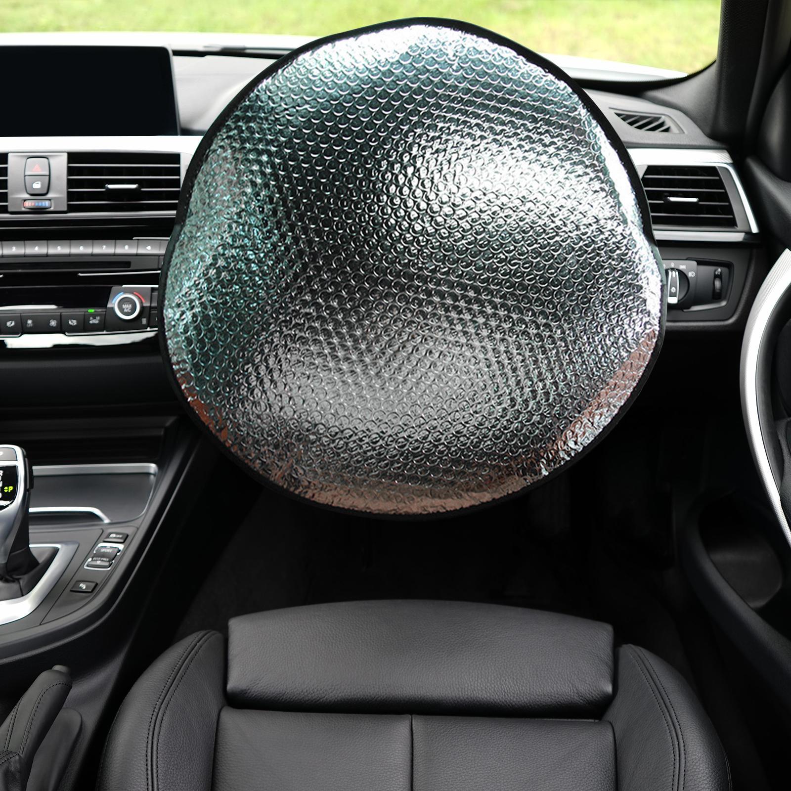 Car Steering Wheel Sun Shade Double Thick Sun Protection Foldable Steering Supplies Silver Sunscreen Anti-uv Car Wheel Cove Z9G0
Car Steering Wheel Sun Shade Double Thick Sun Protection Foldable Steering Supplies Silver Sunscreen Anti-uv Car Wheel Cove Z9G0