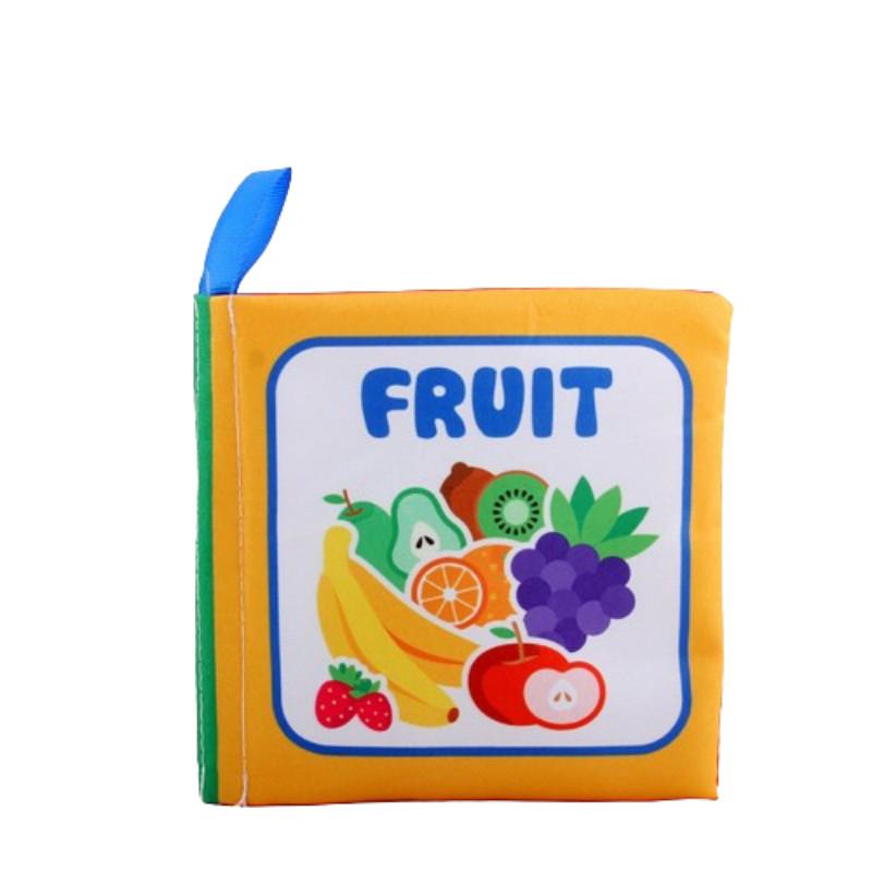 Baby Early Education Cognitive English Palm Cloth Book Toy Tear-resistant With Sound Paper Traffic Fruit Animal Shape Cloth Book Fruit
Baby Early Education Cognitive English Palm Cloth Book Toy Tear-resistant With Sound Paper Traffic Fruit Animal Shape Cloth Book Fruit