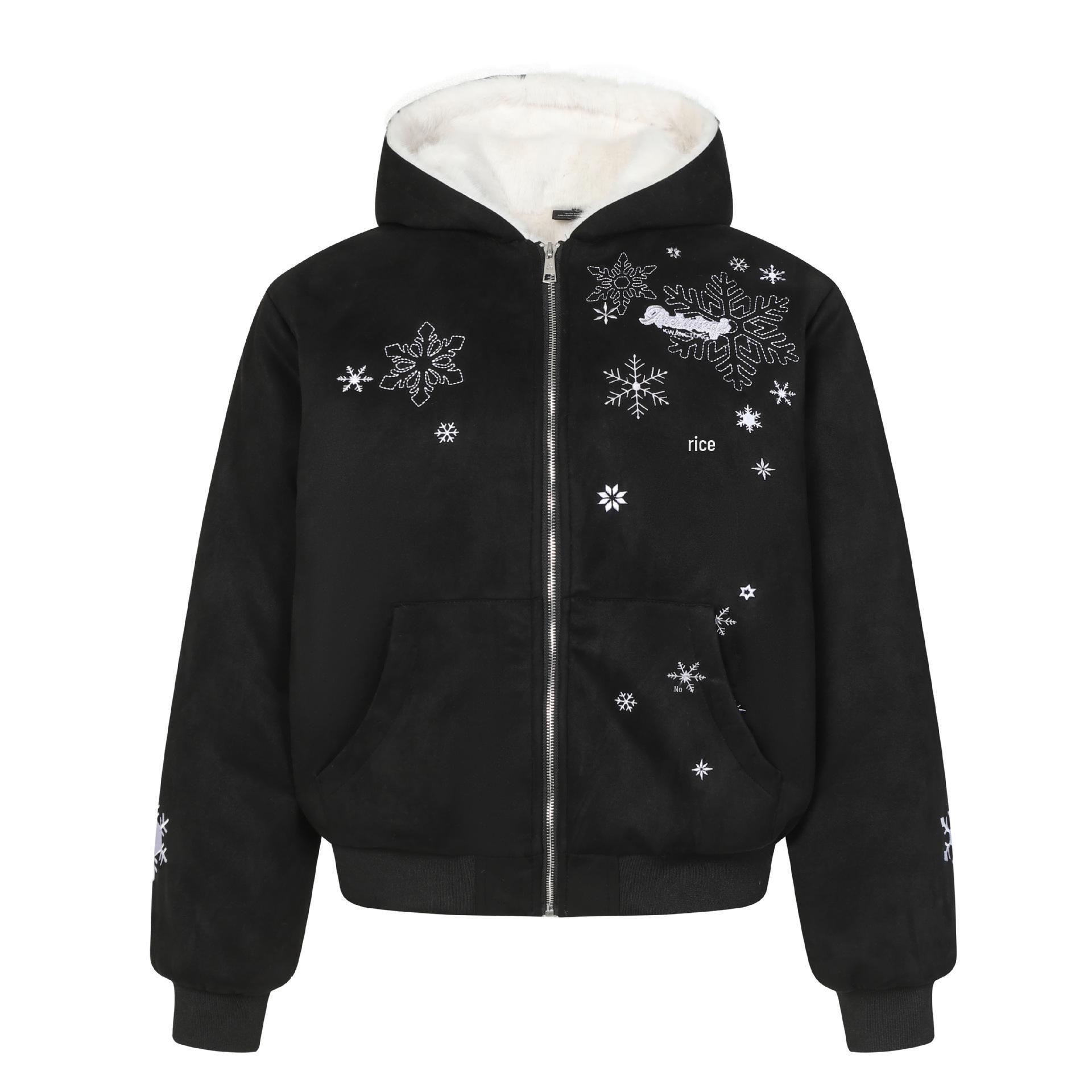 ARES Men s Winter Jacket with Ice Crystal Embroidery and Fur Collar M чорний
ARES Men s Winter Jacket with Ice Crystal Embroidery and Fur Collar M чорний