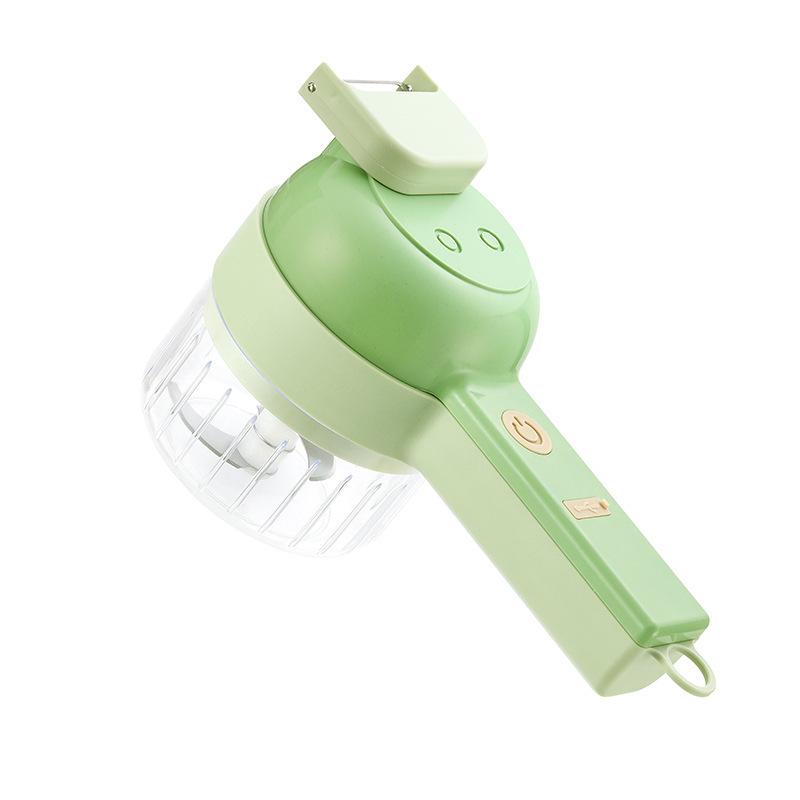 Wireless Electric Vegetable Cutter & Garlic Masher: Multifunctional Food Slicer and Mixer with Handheld Charging.
Wireless Electric Vegetable Cutter & Garlic Masher: Multifunctional Food Slicer and Mixer with Handheld Charging.