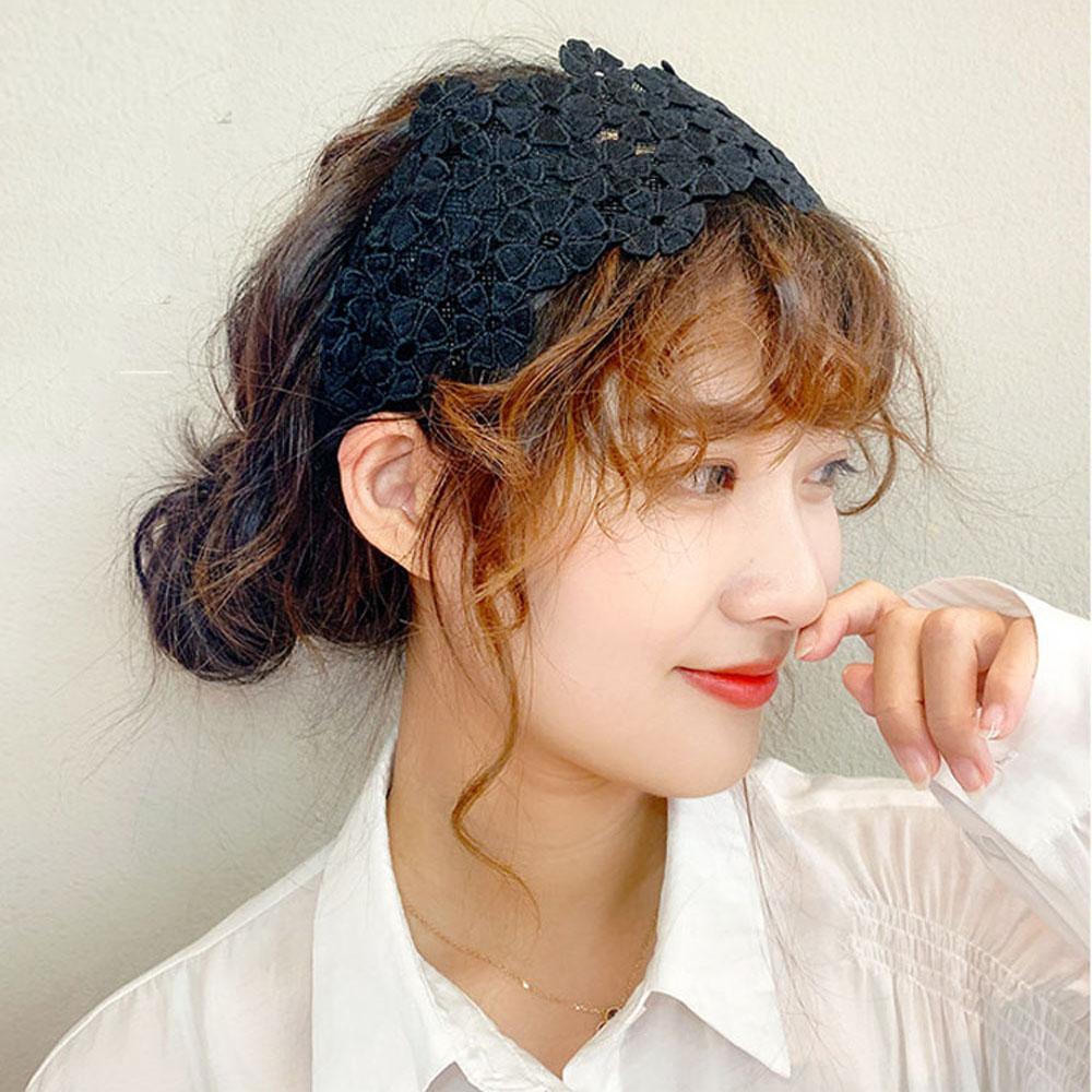 New Women Girl Minimalism Flower Wide-Brim Lace Head Hoop Headbands Hair Bands Hair Accessories black-6 petal flower
New Women Girl Minimalism Flower Wide-Brim Lace Head Hoop Headbands Hair Bands Hair Accessories black-6 petal flower