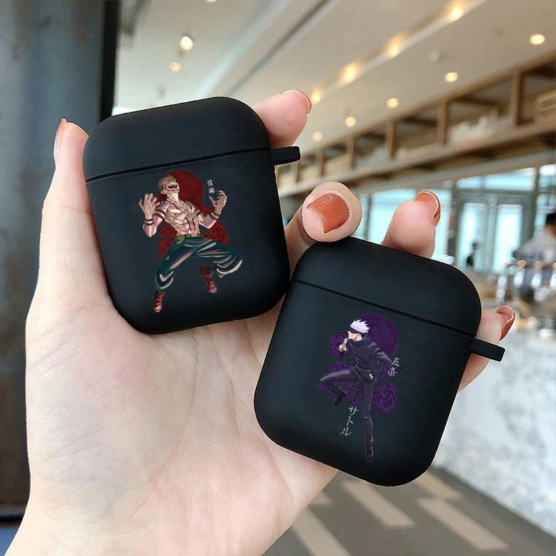 Мягкий силиконовый чехол аниме Jujutsu Kaisen для Airpods Pro 3 2 1 Satoru Yuuji Megumi Nobara Bluetooth, чехлы для наушников Airpod Cover
Мягкий силиконовый чехол аниме Jujutsu Kaisen для Airpods Pro 3 2 1 Satoru Yuuji Megumi Nobara Bluetooth, чехлы для наушников Airpod Cover