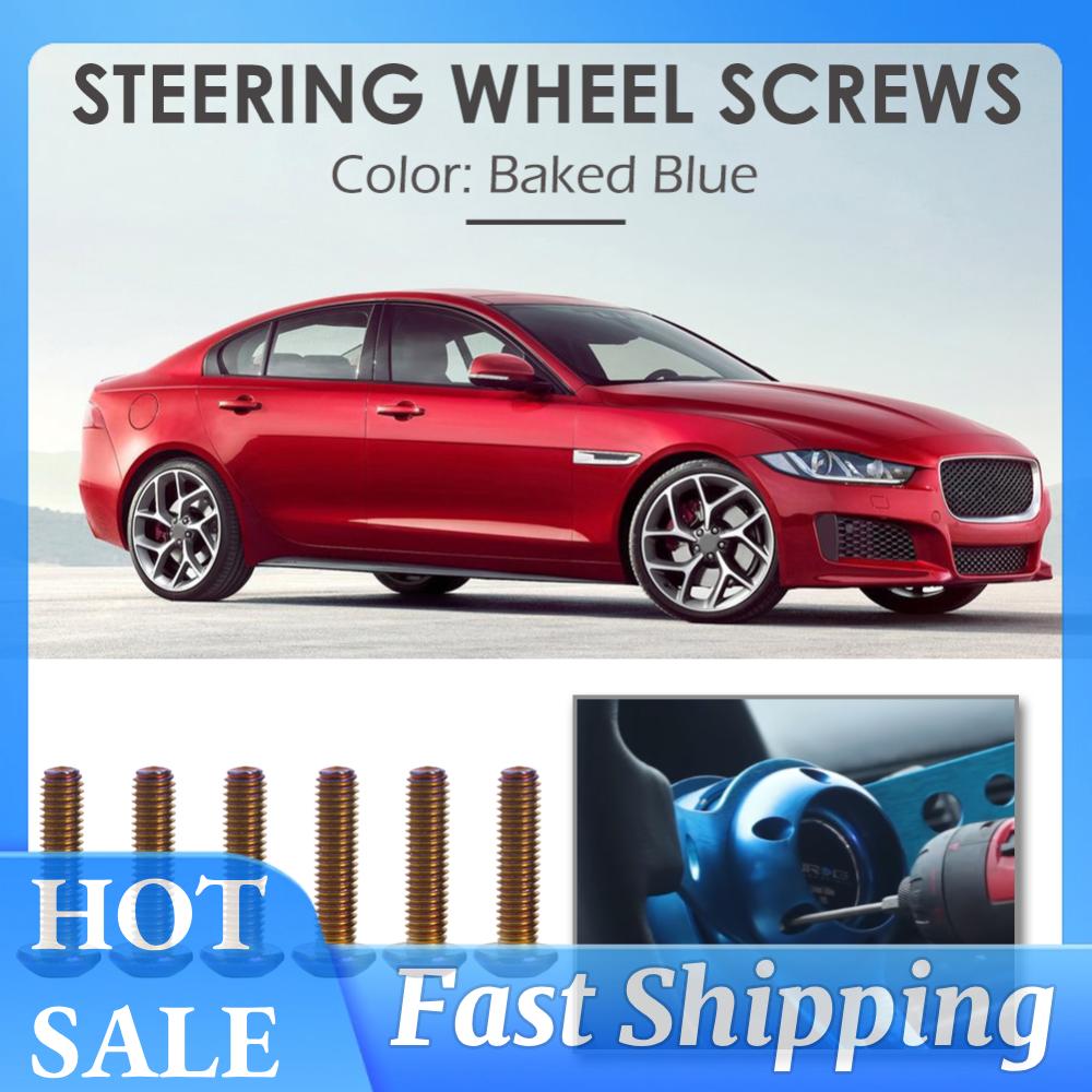 Car Steering Wheel Bolts 6pcs/lot Burnt Titanium Classic Colors Simple Enduring M5x15mm M5x20mm Hex Head Bolts China Mainland
Car Steering Wheel Bolts 6pcs/lot Burnt Titanium Classic Colors Simple Enduring M5x15mm M5x20mm Hex Head Bolts China Mainland