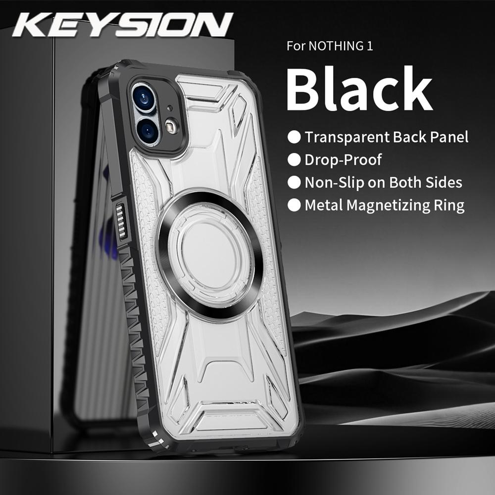 KEYSION Прозрачный Магнитный Чехол для Nothing Phone 2 1 Силикон+ПК Сверхпрочный Противоударный Чехол для Телефона для Nothing Phone 1 2 for Nothing Phone 1 чёрный
KEYSION Прозрачный Магнитный Чехол для Nothing Phone 2 1 Силикон+ПК Сверхпрочный Противоударный Чехол для Телефона для Nothing Phone 1 2 for Nothing Phone 1 чёрный
