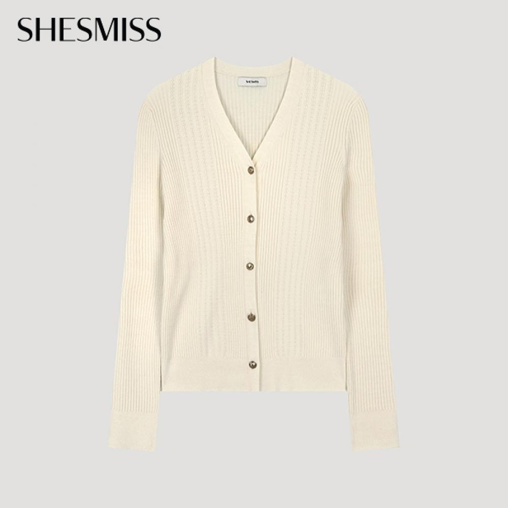 She S miSS V Neck Ribbed Knit Cardigan SSkcdo31020 Cr creamy/55
She S miSS V Neck Ribbed Knit Cardigan SSkcdo31020 Cr creamy/55