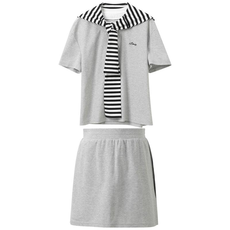 Sancai Women s 2026 Summer Striped Three-Piece Casual Set M
Sancai Women s 2026 Summer Striped Three-Piece Casual Set M